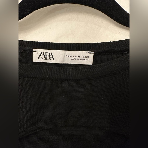 Zara cut out long sleeve crop top - Picture 6 of 7